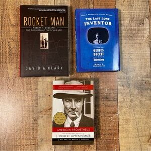 Rocket Man by David A. Clary The Last Lone Inventor American Prometheus Bundle
